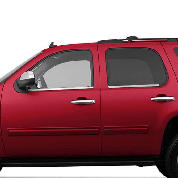 Window Sill Trim for 2007-2014 Chevy Tahoe (Stainless Steel 4pc)