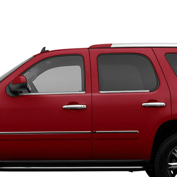 Window Sill Trim for 2007-2014 GMC Yukon (Stainless Steel 4pc)