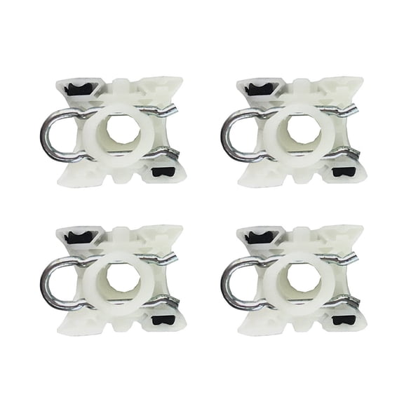 Window Sliding Pivot Clips - Plastic Replacement Parts for Smooth Window Operation-Window Regulator Sliding Pivot Clips