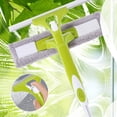 thumbnail image 1 of Window Squeegee Cleaner, 2 In 1 Shower Squeegee with Extension Pole, 60‘’ Window Washing Equipment , Glass Cleaning Tools for Indoor/Outdoor Window Save 50% off, 1 of 9