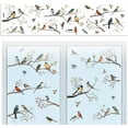 thumbnail image 1 of Window Static Cling Decal Sticker Double-Sided for Large Glass Car Windows 1 Sheet Branches with Birds 47.2"x11.8" Waterproof Removable Window Decal for Home Office Classroom Decoration, 1 of 9