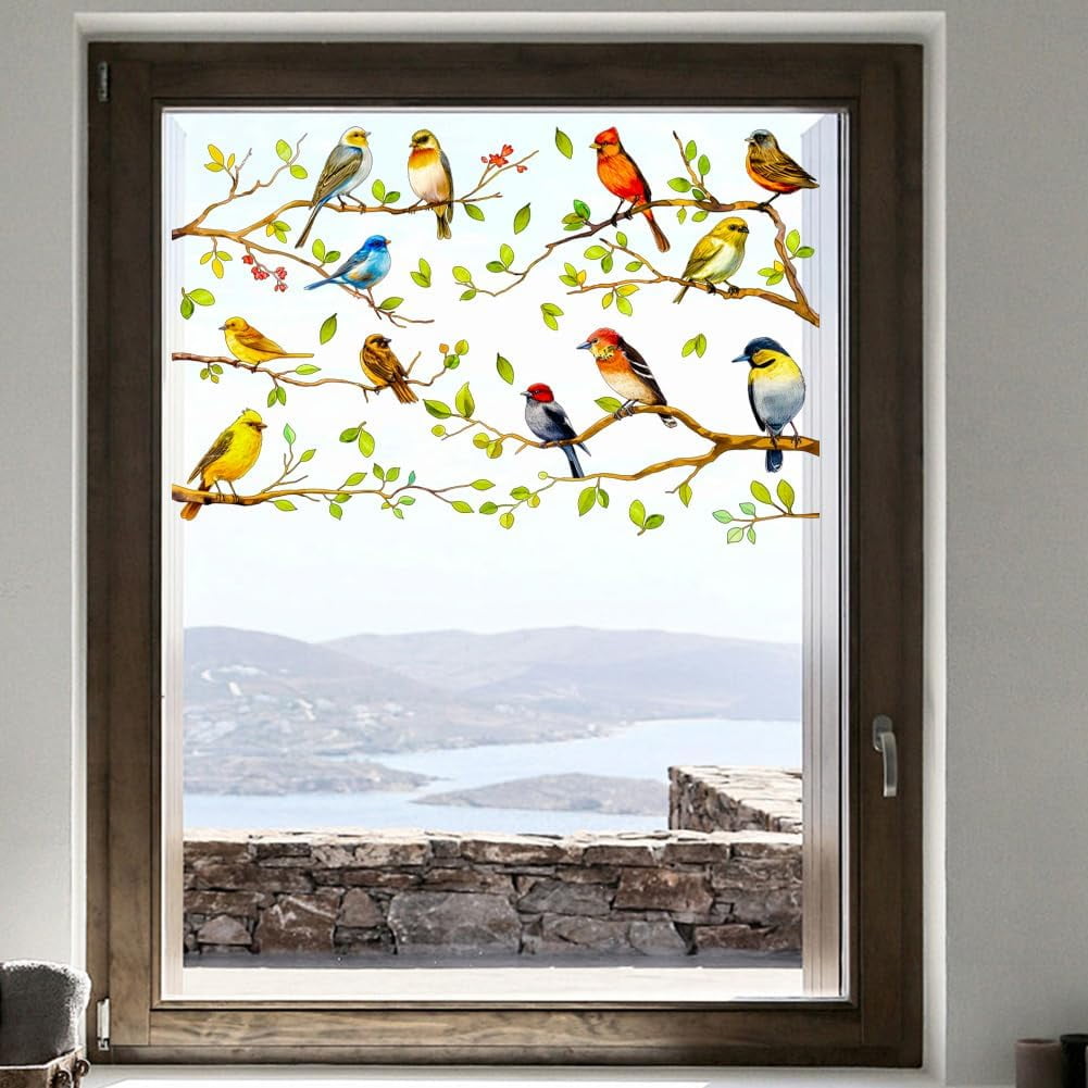 Custom Removable Window Sticker Window Static Clings Stickers Decal 11.8
