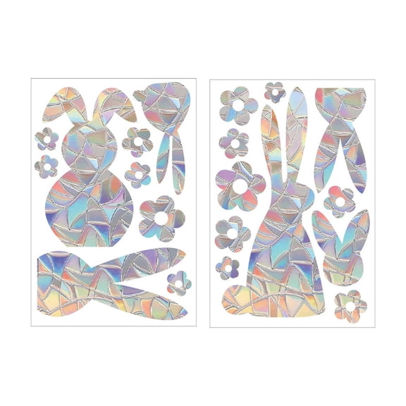 Window Sticker, Collision Window Bird Sticker Non Adhesive Window Decal Room Decoration, Prevent Birds From Hitting Window Glass