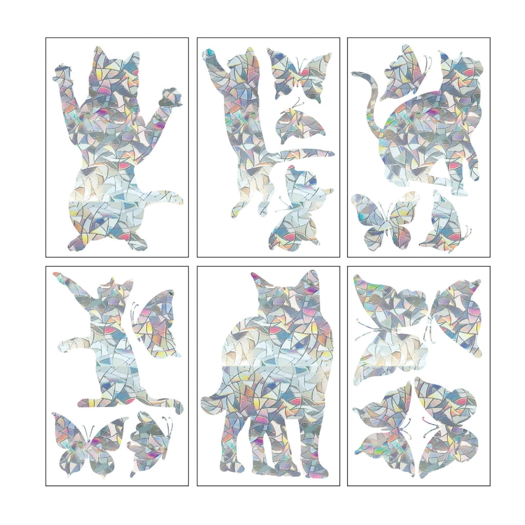 Window Stickers Static Cling Simply Peel & Stick- DIY Art Decor- Crafts ...