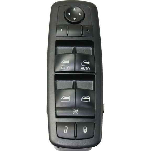 Window Switch Compatible with 2008-2009, 2011 Dodge Grand Caravan 2008, Chrysler Town and Country Front, Left Driver