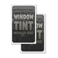 thumbnail image 1 of Window Tint (2-PACK) 24" x 36" Vinyl Decals | Sign Insert Peel & Stick Decals Stickers Window Signs, 1 of 2