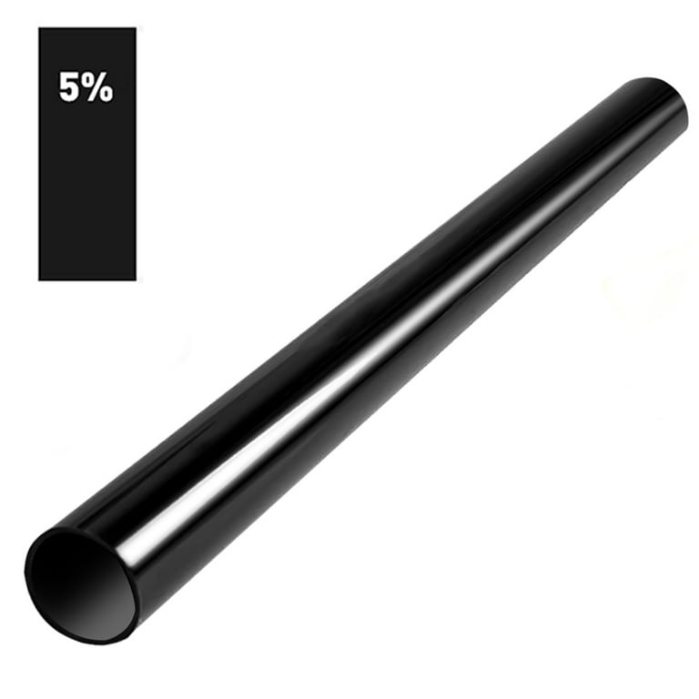 A Roll Window Tint %5 Super Dark Black Film 20x 10Ft Car Home Scratch  Resistant