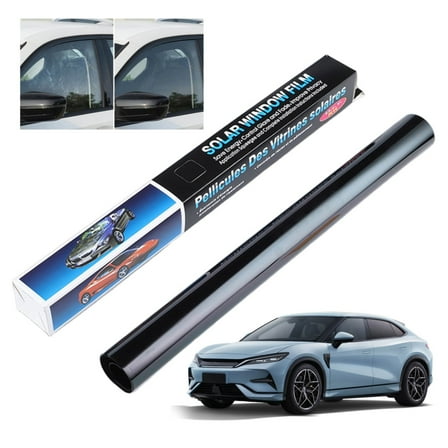 Window Tint Film for Car Van And Vehicles (50cm X ) Heat Insulation Sun Glare And Privacy FilmPlasticGuczhu