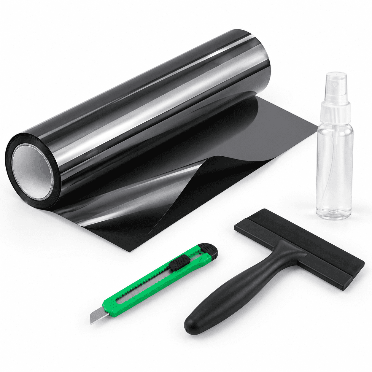Window Tint For Home With Tools One Way Film Black - Walmart.com