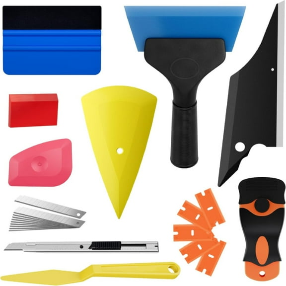 Window Tint Kit, 24 PCS Professional & Easy-to-Use Window Tinting Tools for Car