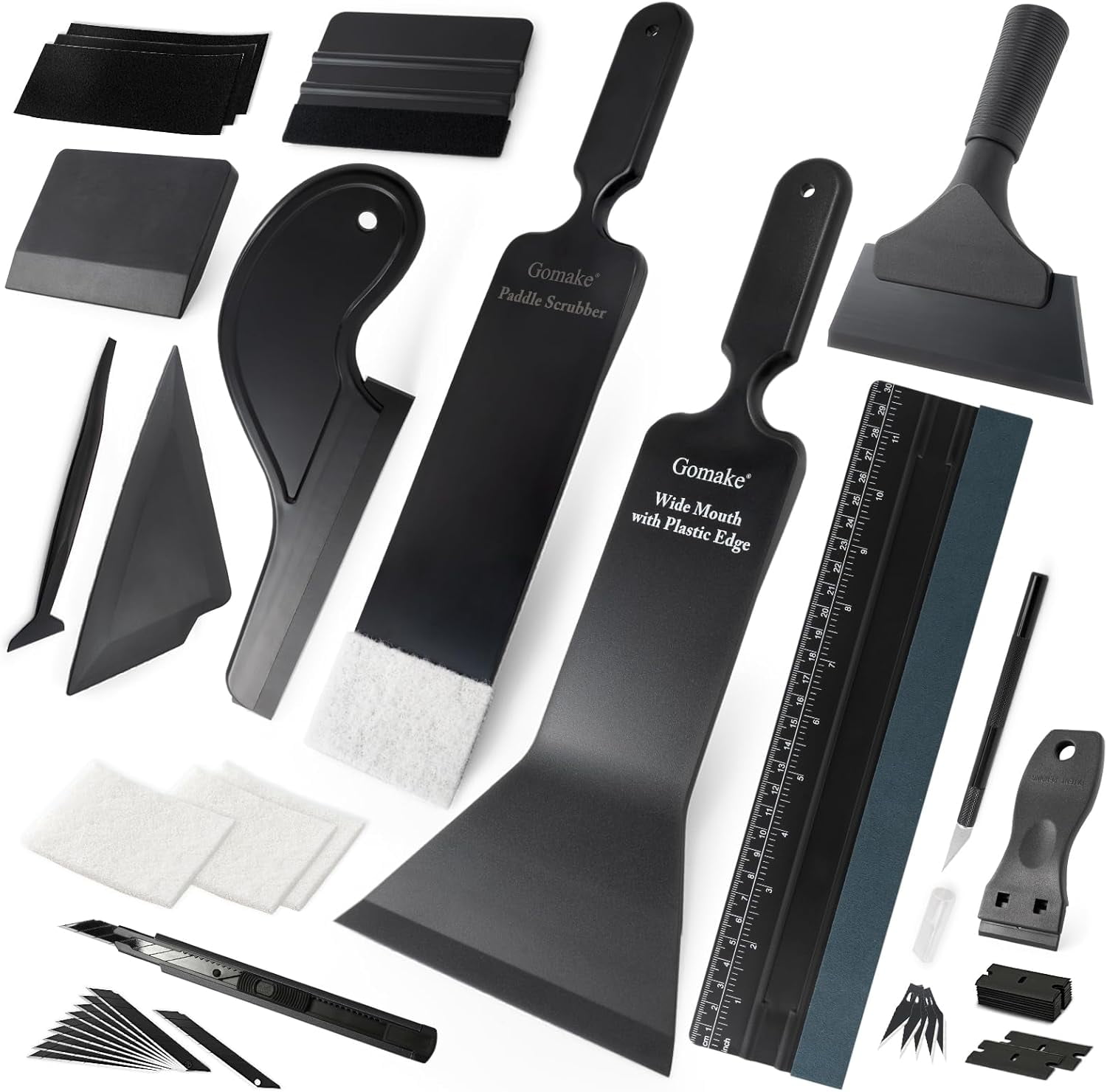 Window Pattle Window Tint Kit Vinyl Wrap Tool Car Windshield Back Window Tinting ...