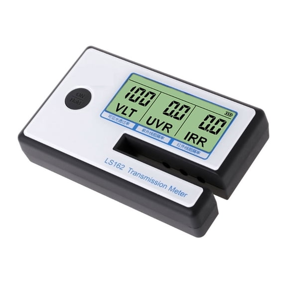 Window Tint Meter 162 Solar Film Window Film Transmission Meter, UV IR VL Tester For Mesuring Film Filmed s Window