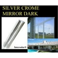 thumbnail image 1 of Window Tint Silver/Black Film Chrome Mirror HP 2ply 5% Dark- 60"x 50', 1 of 1