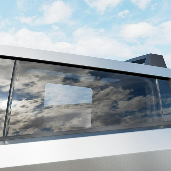 Window Tint for Tesla Cybertruck 2024-2025, VLT Nano Ceramic IR Film Blocks 99% Harmful UV Light, Rejects 50% Heat, Precut Kit for Cyber Truck (Light 50%, Rear Doors)