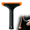 thumbnail image 1 of Window Tint Tool All-Purpose 7.48*5.9*1.18 Inches Silicone Cleaning Squeegee Handy Small Rubber Window Squeegee Auto Water Blade for Car Windshield, Window, Mirror, Glass Door,Shower (Black), 1 of 9
