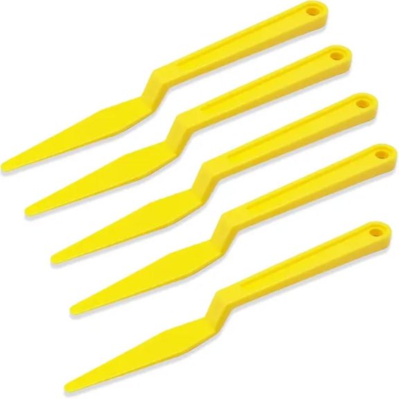 Window Tint Tools Plastic Corner Squeegee Flexible Shank Gasket Squeegee for Tinting Application