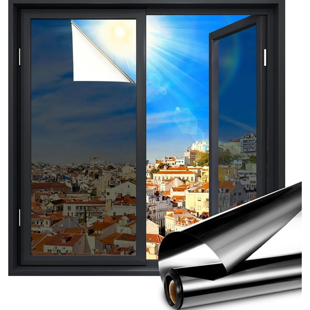 Window Tint for Home Sun Blocking Daytime Privacy Window Tinting Film ...