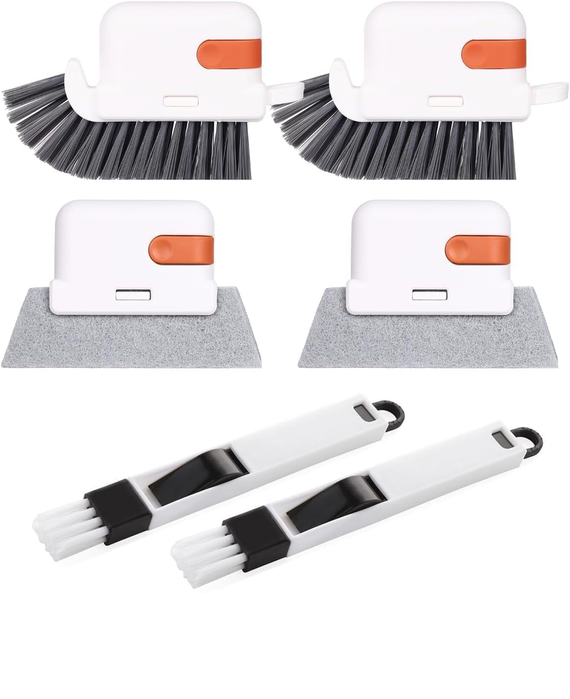 Window Track Cleaner 6 PCS Window Groove Cleaning Brush Tools Set for ...