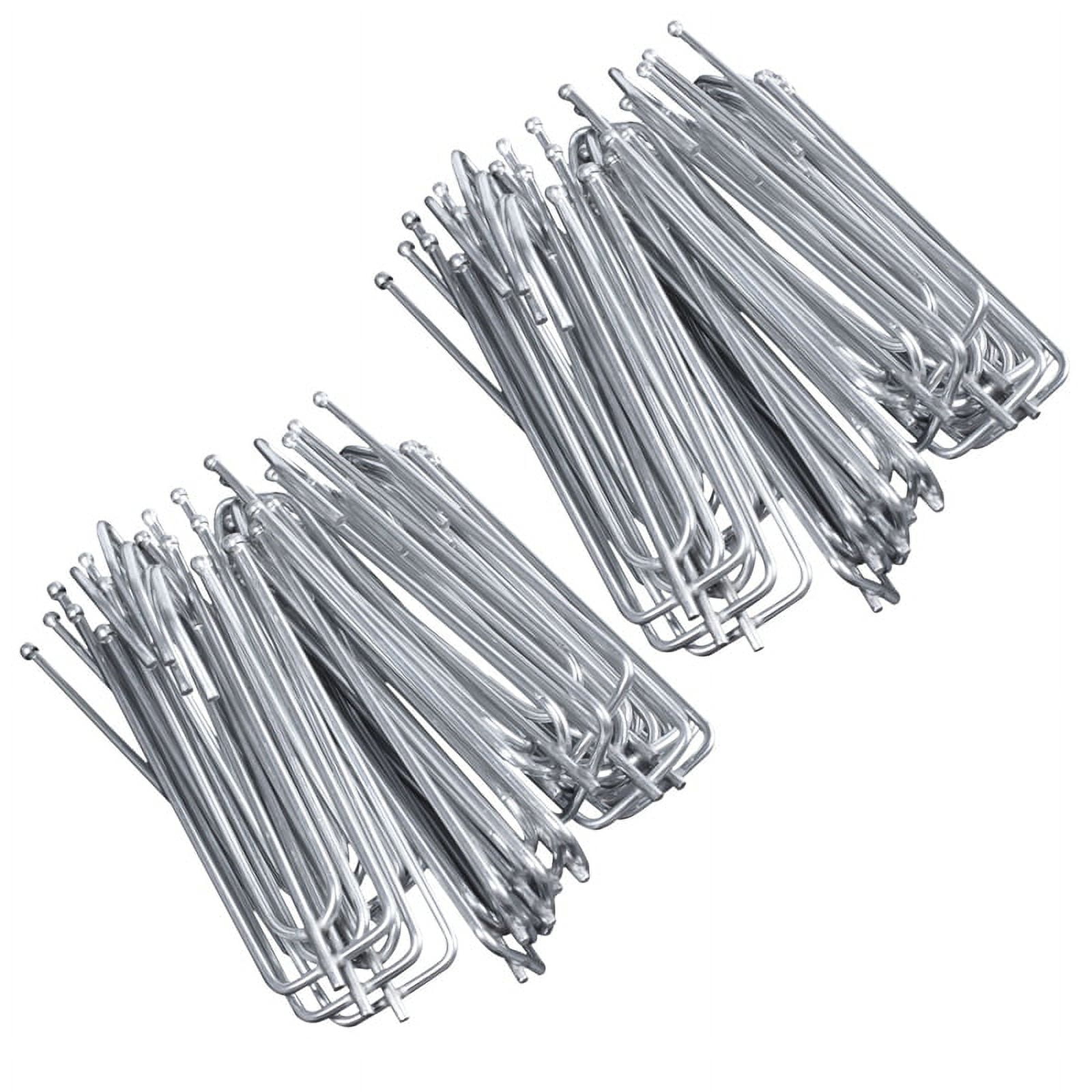 50 PCS Stainless Steel Shower Curtain Hooks - Deep Prong Pinch Pleat Hooks For Heavy Curtains