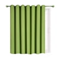 thumbnail image 1 of Gorgeous Home Linen Window Thermal Large Curtain for Sliding Door Blackout Panel for Patio & Hall Room Silver Grommets Lime Green 1pc 100"x 84" Each, 1 of 5