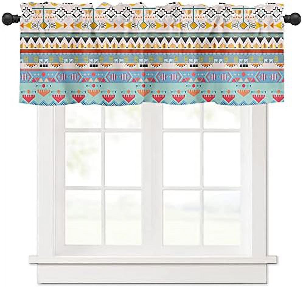 Window Treatments Curtains Valance for Living Room Easter Eggs Gnome