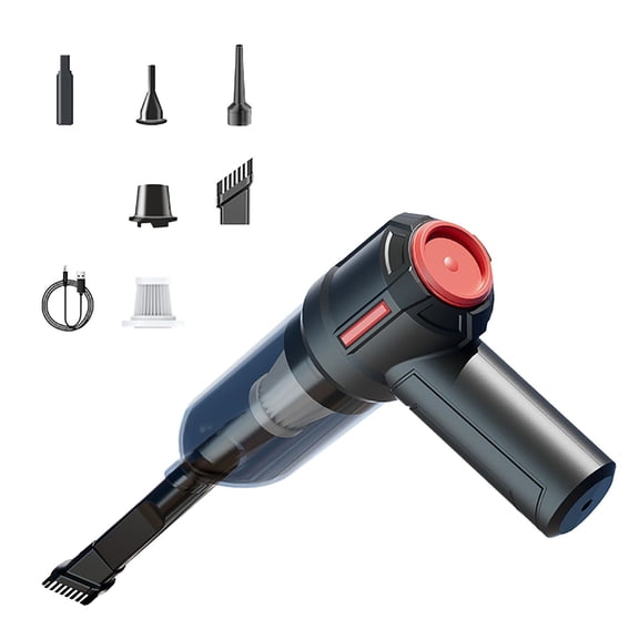 Window Vacuum Cleaner with Large Suction for Household Small Suction Gaps. Car Mounted Wireless Handheld Window Sill Cleaning Device, Blank