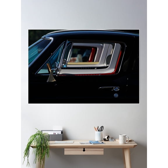 Window View Poster Wall Art, Modern Wall Decor For Living Room Bedroom, 24x36 UNFRAMED