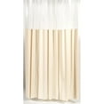 "Window" Vinyl Shower Curtain in Ivory