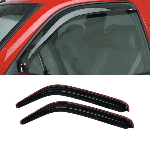 UYWKBYLO Tape-On Window Visors, 2-Piece, Smoke, Compatible with 19942001 Dodge Ram 1500 and 19942002 Ram 2500/3500, Excludes Towing Mirrors