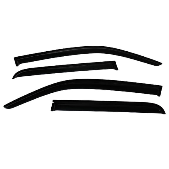 Window Visor Rain Guard Vent Sun Shade Deflector For VW Amarok 2009-2021