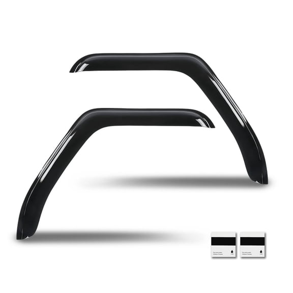 Window Visors Deflector Rain Guards Fit For 2007-2017 Freightliner Cascadia