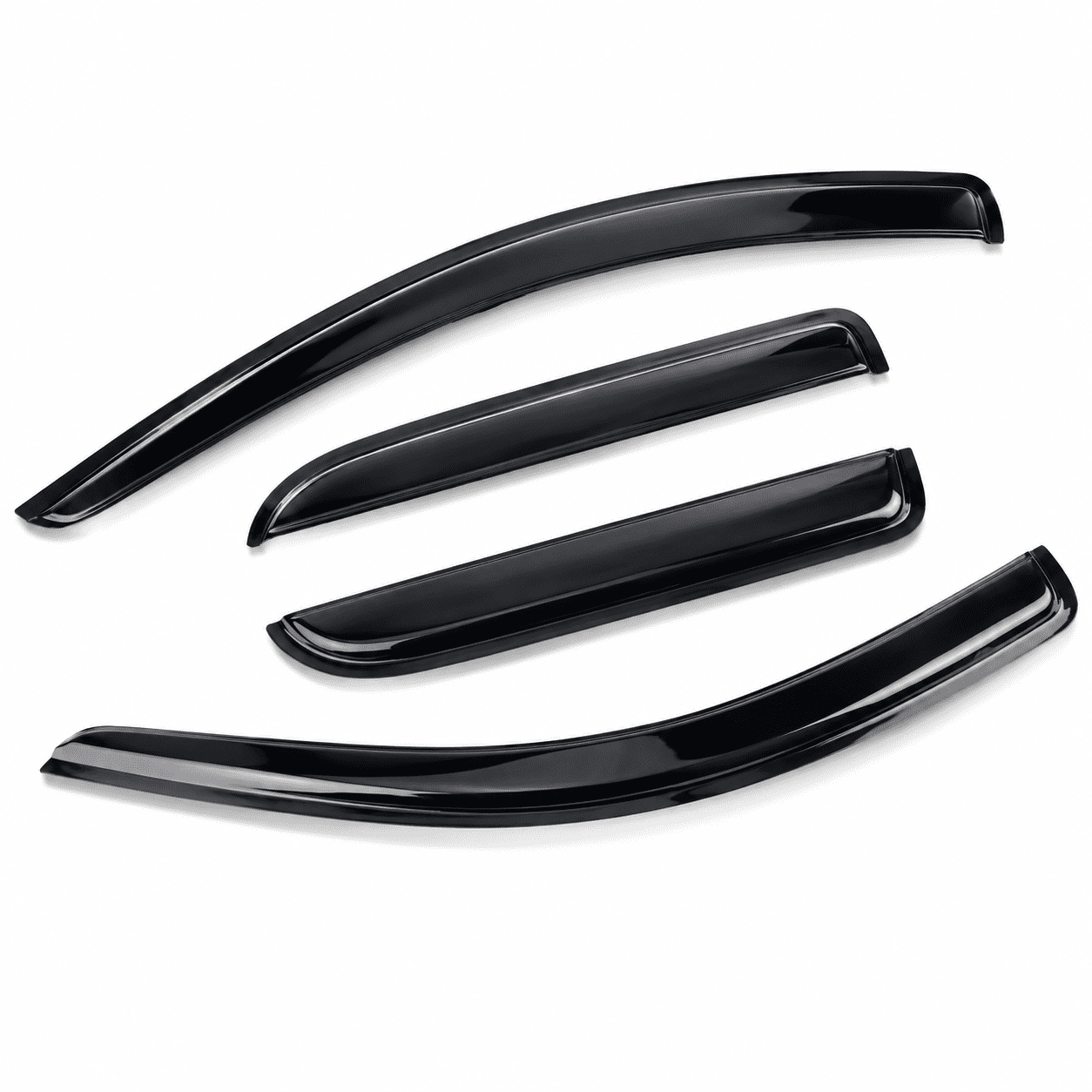 Window Visors Rain Guards 2002-2008 D-odge Ram 1500 Quad/extended Cab ...