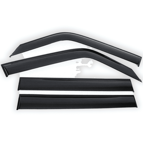 Window Visors Rain Guards For Toyota Land Cruiser Prado J250 LC250 2024 2025 2026, Window Visors Shield Window Deflectors Sun Wind Side Vent Rain Guard Tape Sun Rain Shades Window
