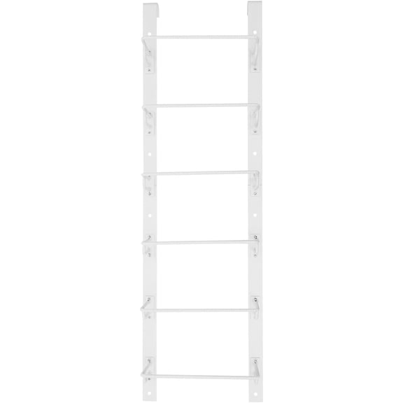 Window Well Ladder, 661lbs 6 Steps Heavy-Duty Steel Window Well Ladder, Dual-Rod Support Egress Ladder for Egress Window Well (67.32 * 19.69 * 7.68in)