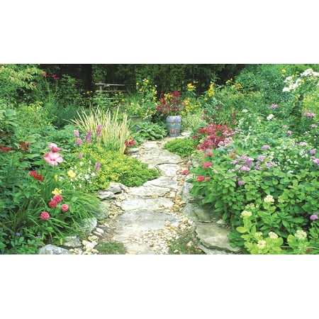 Window Well Scene-Garden 80" X 40"
