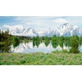 thumbnail image 1 of Window Well Scene-Mountain Flower 70" X 60", 1 of 1
