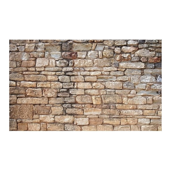 Window Well Scene Stone 80x40 Inch Kit - Realistic Window Well Cover - Durable Plastic Window Decoration - Easy Install Window Well Liner - Basement Window Enhancement