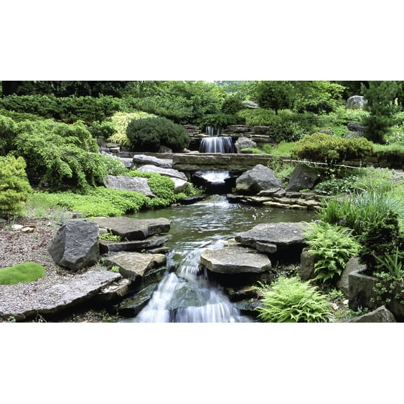 Window Well Scene-Waterway 90" X 60"