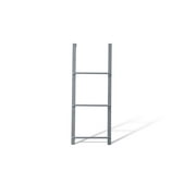 Window Well Supply 3-Rung Gray Egress Ladder for Window Wells