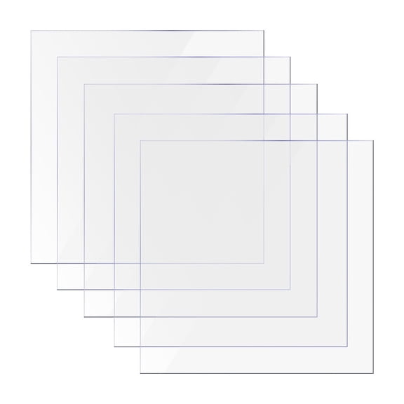 Window Well Supply - Clear Polycarbonate Sheet, Heavy-Duty Polycarbonate Panel, Thick, Hard Plastic Sheets, .177" Thick, for Durable Use 36 L x 48 W x 3/16" Thickness - 5 pcs