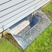 Window Well Supply Polycarbonate Atrium Window Well Covers, Plastic Covering for Basement, Well Cover Insulation, Basement Windows, Well Insulation for Basement Window Security, 48W x 18L x 12H