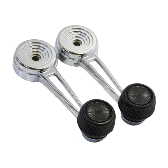 Window Winders Easy Installation Replacement Accessory Compatible for F100 1978-1996 Front/Rear Window Crank Handle Set