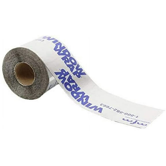 Mfm Building Products Window Wrap Plastic Window Wrap Roll - Flexible - Single Roll, 9"