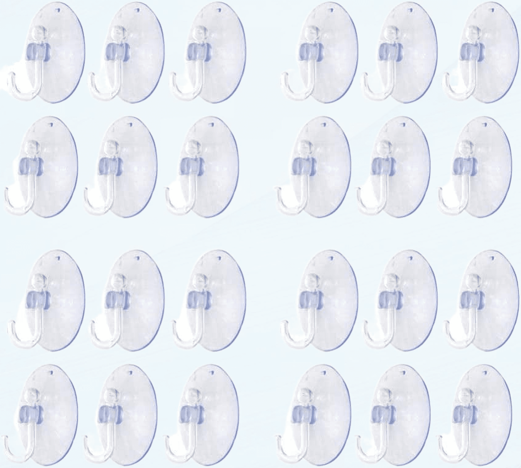 PVC Plastic Suction Cup 20 Pcs 5cm / 50mm With And Without Hooks Shipout From Malaysia I.285940283 - View #9