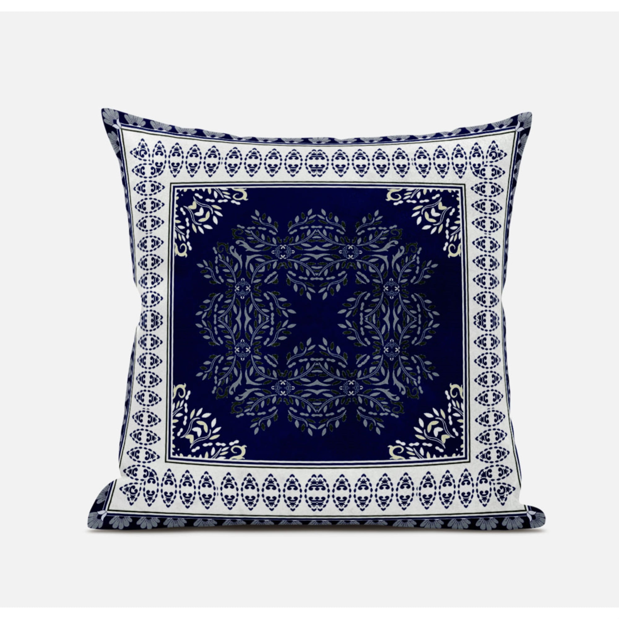 Window Wreath Palace Throw Pillow in Muted Magenta Cream 20x20