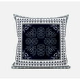 thumbnail image 1 of Window Wreath Palace Suede Zippered Pillow W Insert in Light Green Blue 18 x 18, 1 of 4