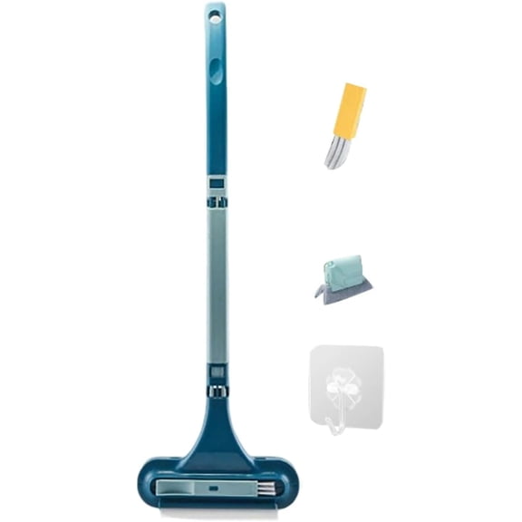 Window and Screen Cleaning Brush, 2 in 1, for Tight Corners, Glass, Patio, Porch