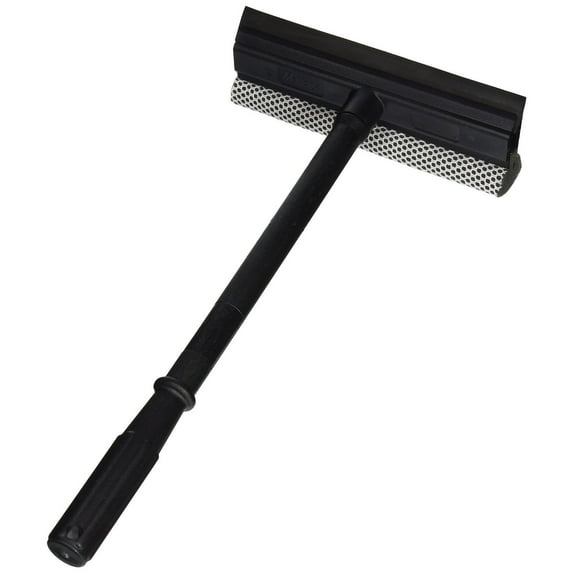 Window and Windshield Cleaning Sponge and Rubber Squeegee (1)