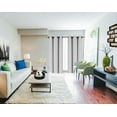 thumbnail image 1 of Window treatment panels thermal insulated with grommets curtains drapes for bedroom, living room 1 panel , 37 inch by 63 inch, ivory color K68, 1 of 6