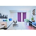 thumbnail image 1 of Window treatment panels thermal insulated with grommets curtains drapes for bedroom, living room 1 panel , 37 inch by 63 inch, purple color K68, 1 of 6